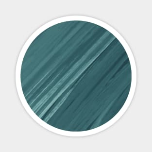 Acrylic brush strokes - grayish green Magnet